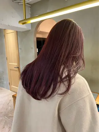 ロング カラー レイヤーカット/暖色 カラー/mao🎀のヘアスタイル