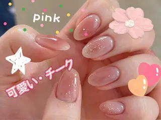 ミディアム more glam 原宿店のネイルデザイン