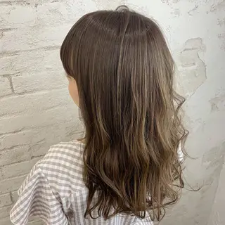セミロング カラー 🎀モテ髪ﾐﾙｸﾃｨ ｰ🎀yasunaのヘアスタイル