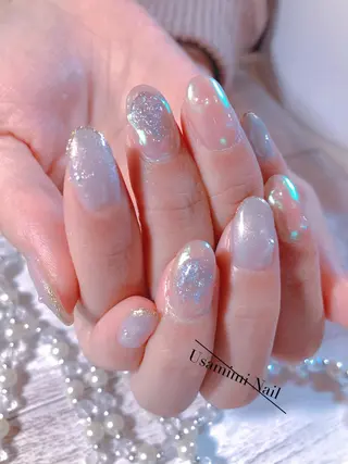 ミディアム ネイル USAMiMi 🐰💕のネイルデザイン