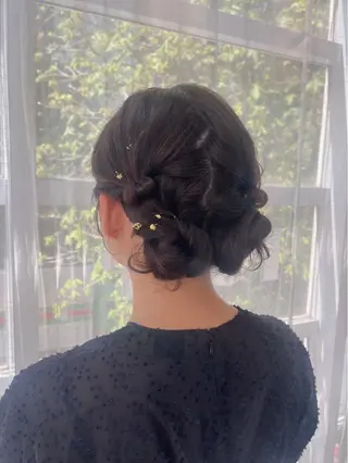 ヘアアレンジ Ginza Beaute 【ギンザボーテ】所属・ヘアメイク/ボーテ ayanoのヘアスタイル