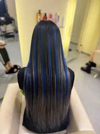 ロング シールエクステAOI 🫧🩵NEOBOXのヘアスタイル