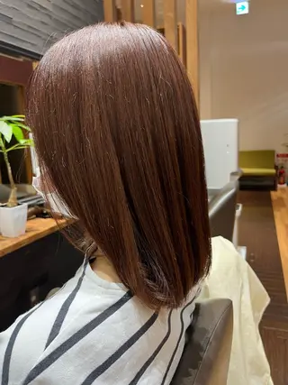 ミディアム 🎀ツヤ暖色カラー 🎀大塚ナオミのヘアスタイル