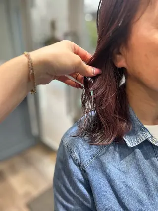 カラー ピンク/艶感カラー / AIRI🎀🎀のヘアスタイル