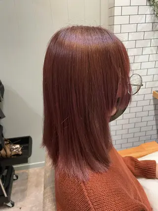 ミディアム カラー ✨ハイトーン✨ダブル カラー✨シバサキのヘアスタイル