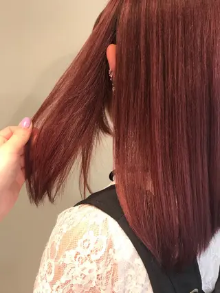 ミディアム カラー knock【ノック】所属・烏丸韓国ヘア🇰🇷 ayaka🎀のヘアスタイル