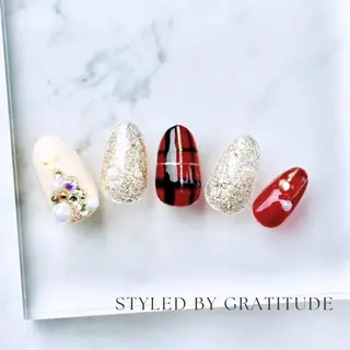 ネイル gratitude 牧田のネイルデザイン