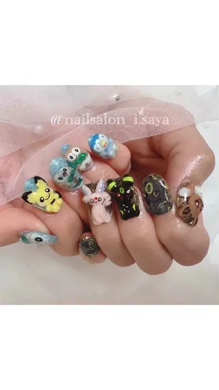ネイル nailsalon i.所属・nailsalon i.／saya𓃠‪のネイルデザイン