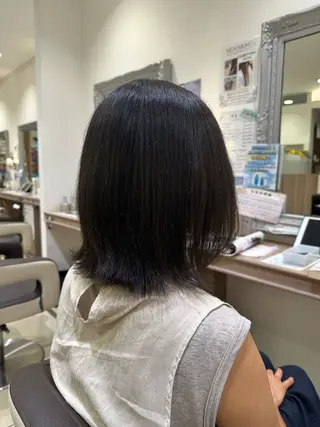 ミディアム Miyu🦄ash メンズカット/まつげのヘアスタイル