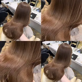 セミロング 💖レイヤー×美髪 💖momoのヘアスタイル
