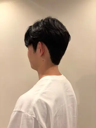 パーマ メンズ オーガニックカラー/ 表参道/ルカのヘアスタイル