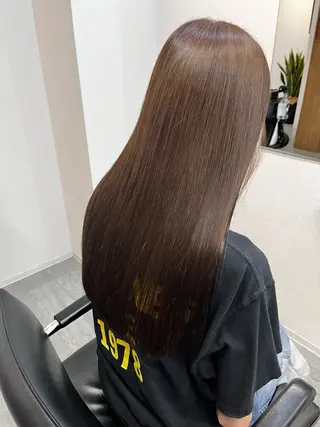 ロング カラー conne&riri所属・MAYU 💚森下のヘアスタイル