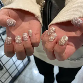 ネイル 平野葵🎀 hair/nailのネイルデザイン