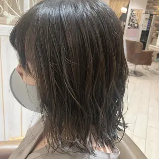 ミディアム カラー メンズパーマ特化🔥 ツイスパ/シャドウのヘアスタイル