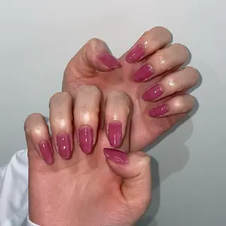 ネイル ななみ.⋆𝜗𝜚 艶カラー/まつパのヘアスタイル