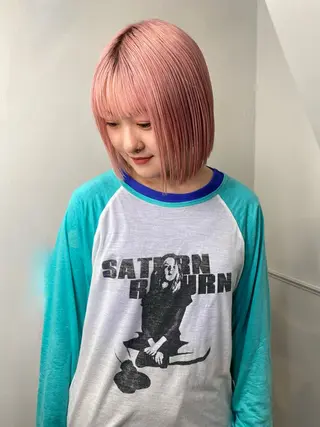 ミディアム カラー land所属・透明感カラー/レイヤ ー🌙Honokaのヘアスタイル