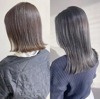 ショート カラー ケアブリーチ /髪質 改善/古橋圭史郎のヘアスタイル