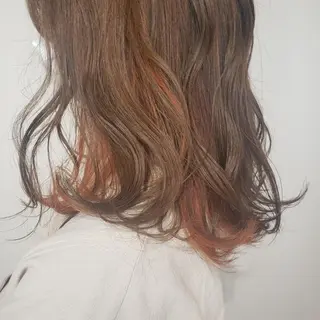 セミロング 🇰🇷透明感×ハイ トーン🌟tomoのヘアスタイル