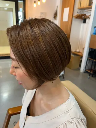 ショート JUNO所属・阪神西宮★JUNO 川﨑温子のヘアスタイル