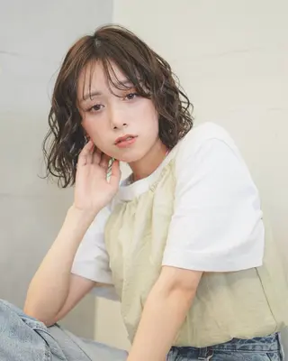 パーマ joemi by unami所属・rin/新宿 /モデル募集中✨️のヘアスタイル