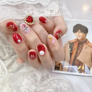 ネイル La neige* yuki 🥯🍑のネイルデザイン