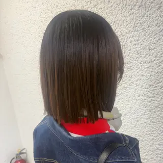ミディアム カラー 髪質改善/縮毛矯正 💜COCORO💜のヘアスタイル