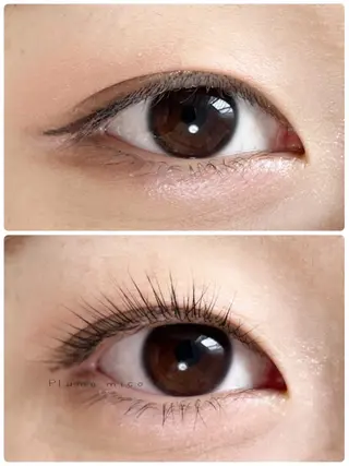 マツエク・マツパ Plume micoのマツエク・マツパデザイン