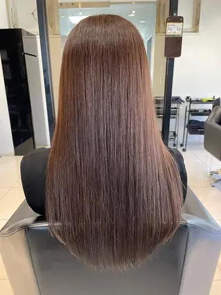 ロング カラー ヘアアレンジ CUORE松戸本店 ♡ 岡野美南のヘアスタイル