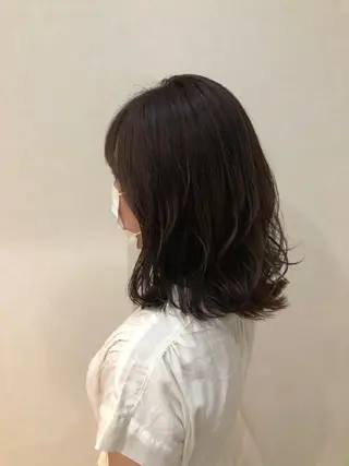 ミディアム カラー 佐々木 政徳のヘアスタイル