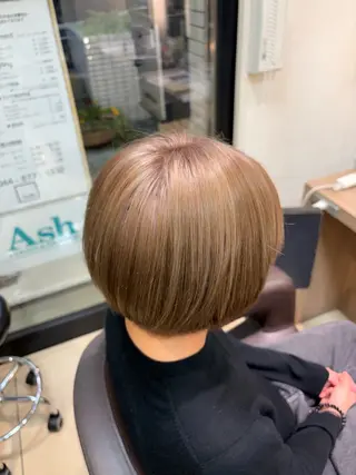 ショート カラー 透明感カラー/ 松井克樹のヘアスタイル