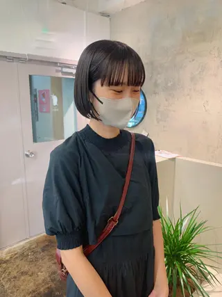 ショート yupi🐈‍⬛ レイヤー/パーマのヘアスタイル