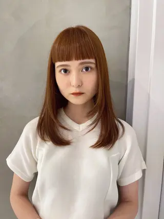 ミディアム 💎レイヤー髪質改善 💎Jumpeiのヘアスタイル