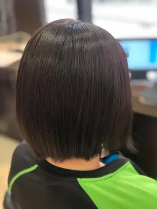 ショート 嶌田 沙紀のヘアスタイル