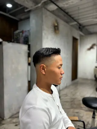 メンズ 溝渕 天馬のヘアスタイル