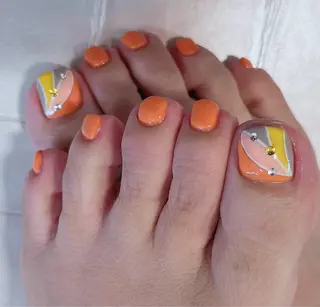 ネイル de mon coeur所属・岩本 祐子のネイルデザイン