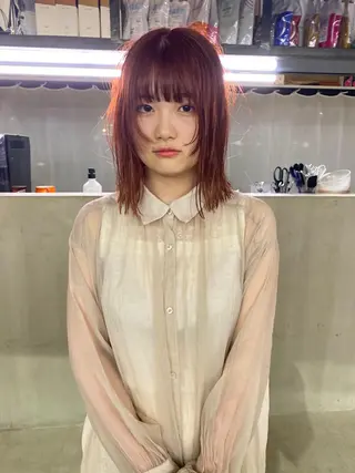 ミディアム GATTACA所属・KEI gattacaのヘアスタイル