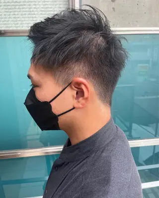 ショート カラー パーマ ヘアアレンジ メンズ キッズ ネイル アイブロウ times salon名駅所属・久木原 ゆりのヘアスタイル