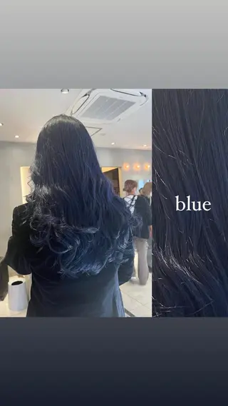 ロング カラー ヘアアレンジ stylist ◎RUKI.のヘアスタイル