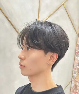 ショート メンズ calna by ELMO  上ノ井のヘアスタイル