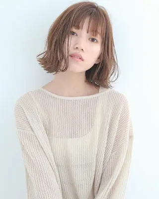 ショート カラー ✨ブリーチなし透明感 カラー✨ゆりかのヘアスタイル
