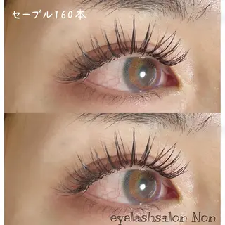 パーマ ネイル マツエク・マツパ 香里園 eyelashNonのマツエク・マツパデザイン