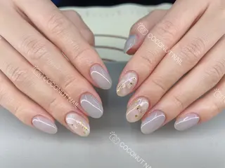 ネイル 神田 ココナッツのネイルデザイン