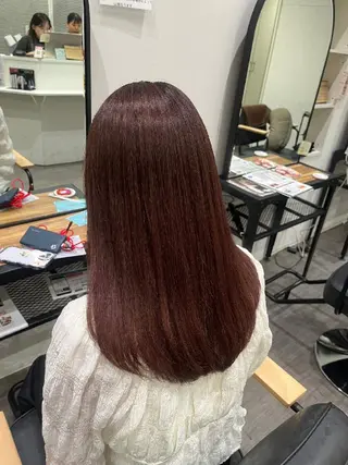 カラー 暖色🍎透明感カラー 🩵小林かりんのヘアスタイル