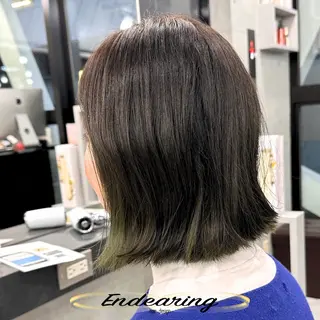 カラー Endearing 銀座/レイヤーカットのヘアスタイル