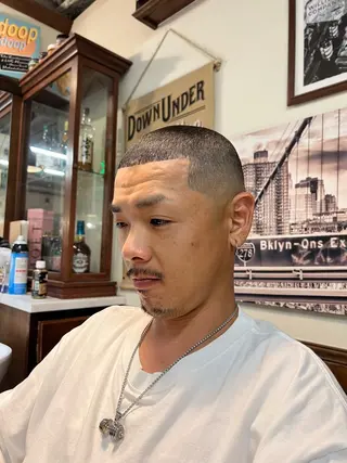 メンズ 天王寺/阿倍野 バーバー　もっくんのヘアスタイル