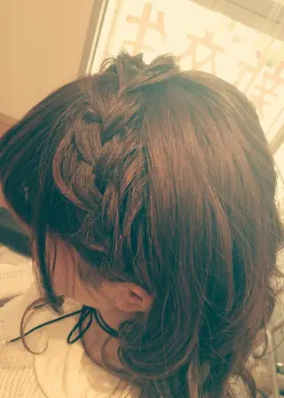 ヘアアレンジ ヘアセット/髪質改善 /カラー/TADOのヘアスタイル