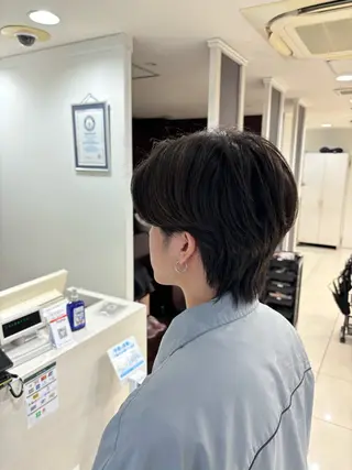 パーマ メンズ シェアサロン JAM A-MIX bldg所属・丸山 萌愛のヘアスタイル