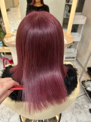 ショート エクステ×ハイトーン 🌈KEISUKEのヘアスタイル