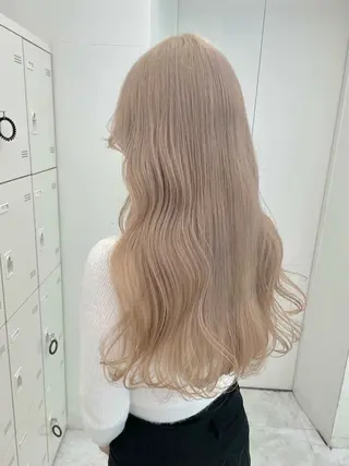 ロング カラー 韓国ヘア🫧 serina🎀のヘアスタイル