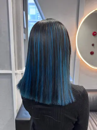 ミディアム カラー dao/ミルクティー /ブラウン/ブロンドのヘアスタイル